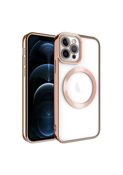 Apple Uyumlu iPhone 11 Pro Kılıf Magsafe Zore Setro Silikon Kılıf
