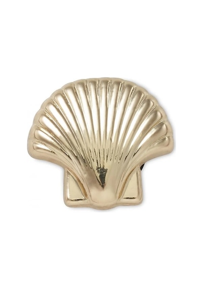 Crocs Jibbitz Gold Shell Charm Karışık-Çok Renkli