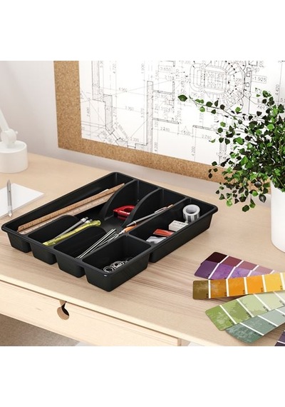 Ikea Smäcker Çekmece Düzenleyici, Antrasit, 31x26 Cm