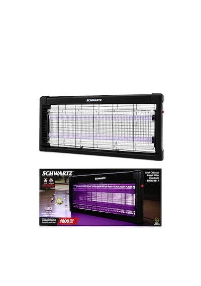 Lunaev Sinek Öldürücü Cız Cihazı Makine 2 Parça Led Floresan 100m2 Etkili 1800v 54x23.5 Cm Swık - 96