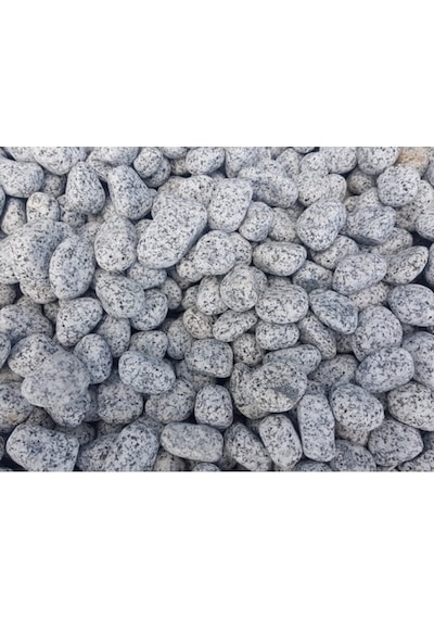 Benekli Taş 1 KG 2-4 CM Siyah Beyaz Benekli Taş Granit Dolomit Taş Dekoratif Taş Bahçe Dekor Taşı