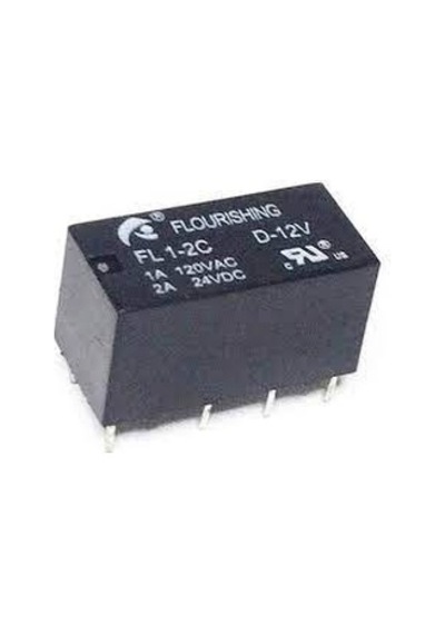 12V 2A Çift Kontak Telekom Röle Fl1-2C-D-12V Flourıshıng