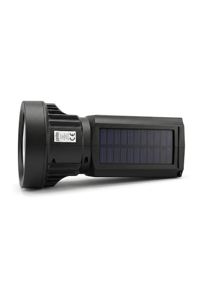 Panther Pt-6214 Usb Şarjlı Solar El Feneri Siyah