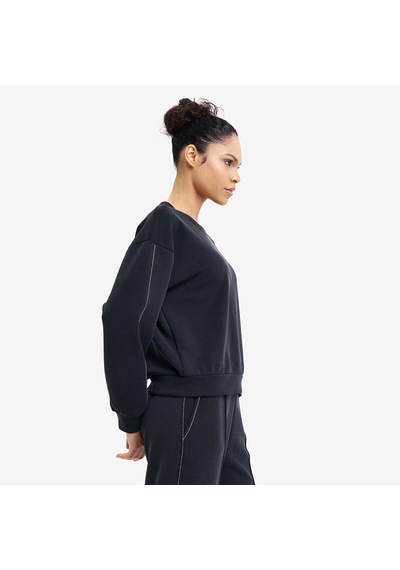 Lescon Siyah Kadın Uzun Kollu Sweatshirt 26n-2107