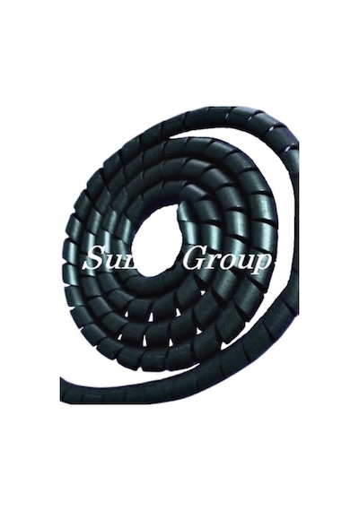 Sumergroup Spiral Hortum Kılıfı Siyah 32Mm 25Metre