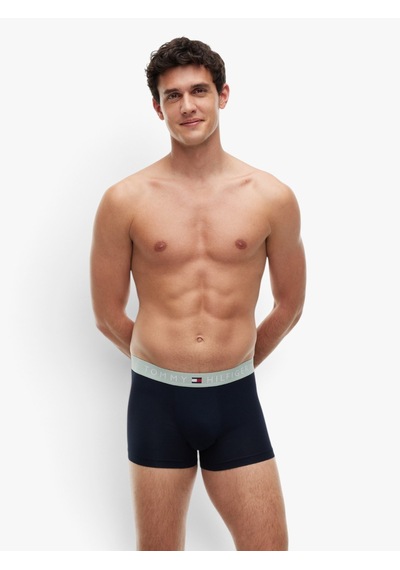 Tommy Hilfiger 3p Trunk Wb Erkek Sarı Boxer - Um0um03908