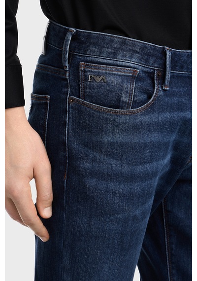 Emporio Armani Erkek Kot Pantolon Em000121 Af22800 Mb002 Lacivert Lacivert