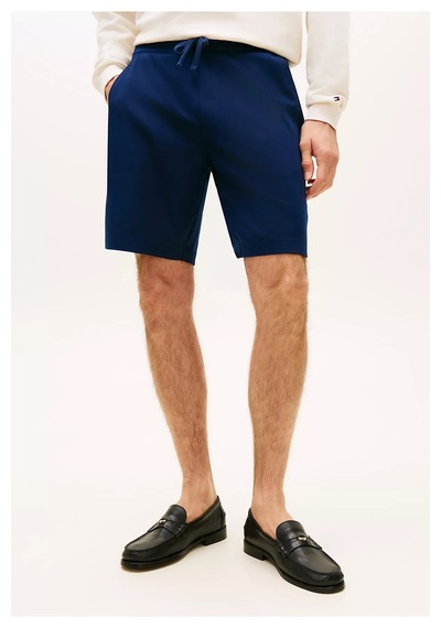 Tommy Hilfiger Erkek Regular Fit Esnek Pamuklu Örgü Kumaş Lacivert Şort