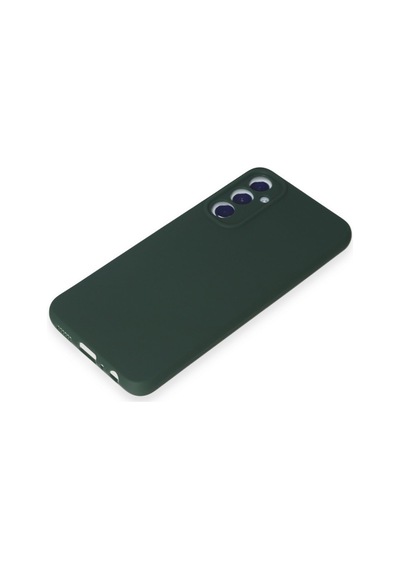 Samsung Galaxy Uyumlu , A05s Kılıf First Silikon - Koyu Yeşil