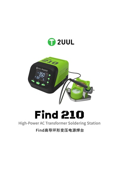 2uul Fd01 Find210 60w Ac Transformatörlü Lehimleme İstasyonu