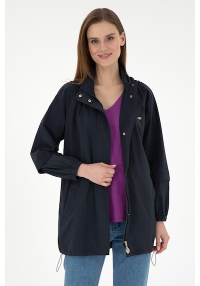 U.s. Polo Assn. Kadın Lacivert Trençkot 50297094-vr033 Lacivert