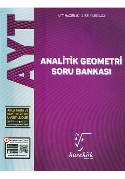 Karekök Yayınları Ayt Analitik Geometri Soru Bankası (550469236)