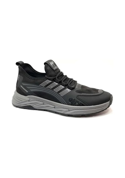 Gamelu Nıco Merdane Sneaker Ayakkabı Siyah - Füme