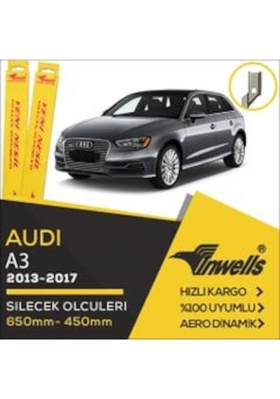Audi A3 İnwells Muz Silecek Takımı 2013-2017 N11.893