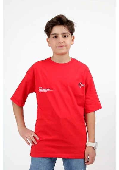 Toontoy Kids Toontoy Erkek Çocuk The Baskılı Tişört Kırmızı