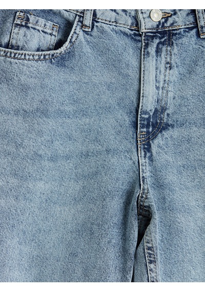 Lcw Jeans İndigo Boyfriend Fit Kadın Yırtık Jean Pantolon