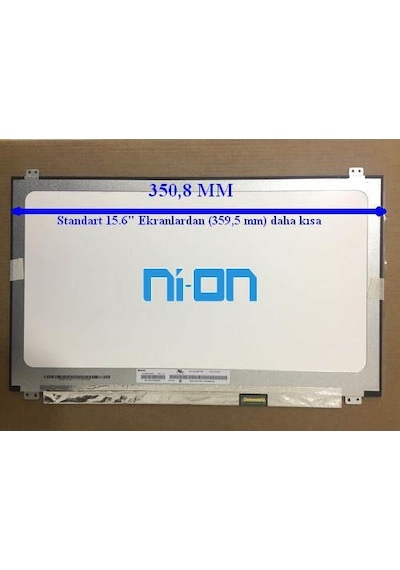 Ni-on Asus Vivobook 15 X505bp-br019 Uyumlu Notebook Lcd Ekran 15.6" Slim Led Mat