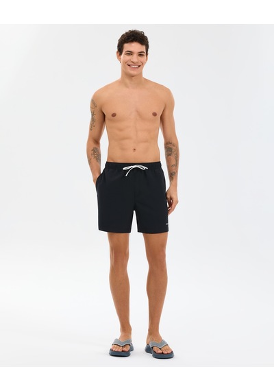 Skechers M 5 Inch Swimshort Erkek Siyah Deniz Şortu S211654-3817 Siyah