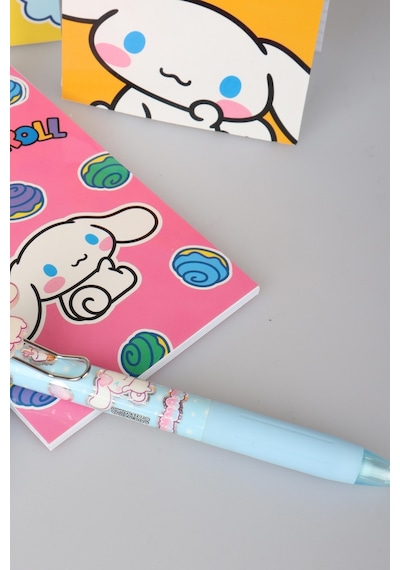 Sweet Bow Collection Lisanslı Cinnamoroll Stickerlı A7 Bloknot,uçlu Kalem Ve Silgi Seti Diğer
