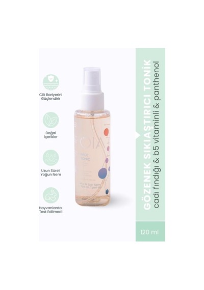 Face Tonic 120 Ml Witch Hazel B5 Vit Gözenek Sıkılaştırıcı Sebum Dengeleyici Hızlı Etki