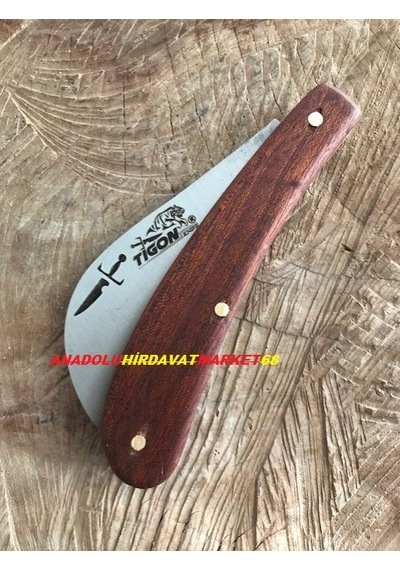 Tigon El Yapımı Mini Cep Çakısı Avcı Kampçı Bıçagı Çelik Bıçak