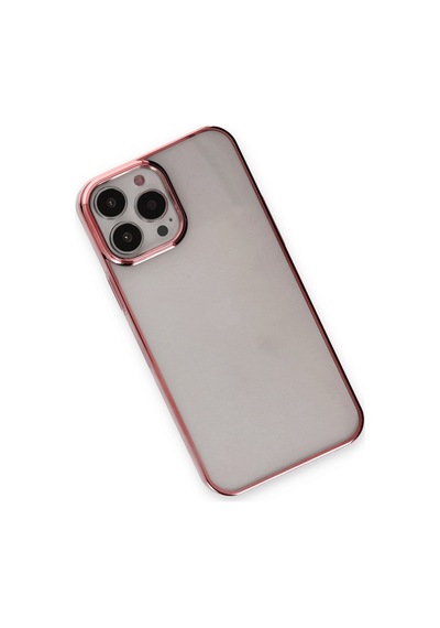 Apple iPhone Uyumlu  13 Pro Max Kılıf Element Silikon - Pembe