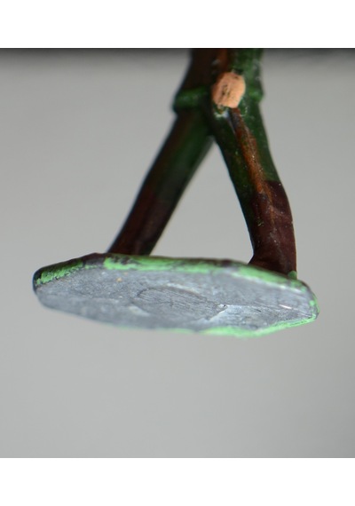 Eski Orijinal Kurşun Asker Renkli Figür 4,5 Cm. I. Dünya Savaşı Alman Askeri.