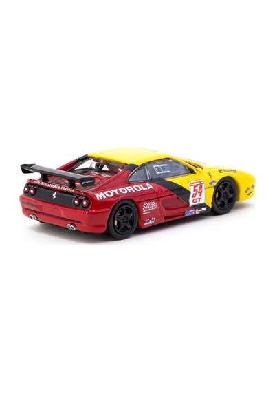Tarmac Works X İxo 1:64 Ferrari F355 Challenge World Challenge Series 2000 54 Diecast Model Araba Kırmızı