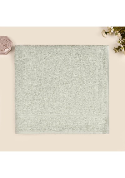 Mave Banyo Havlusu - Yeşil - 70x140 Cm Çok Renkli