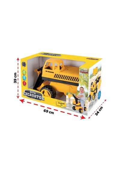 06 207 Big Excavator -pilsan Oyuncak