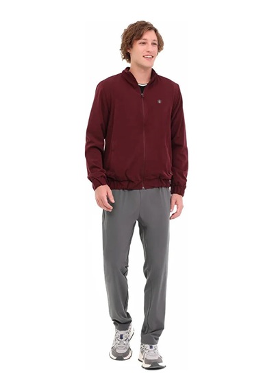 Lumberjack M-bs04 Woven T.suit Erkek Takim - Bordo Bordo