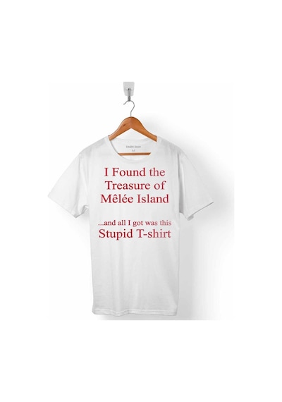 I Found The Treasure Of Melee Island Erkek Tişört 001