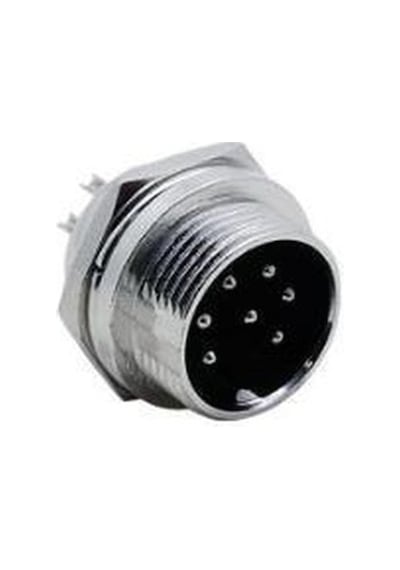 Konnektör - M16 - Erkek - 7 Pin - Şase