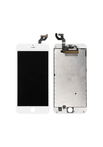 Apple iPhone 6s Plus Uyumlu Beyaz Lcd Ekran