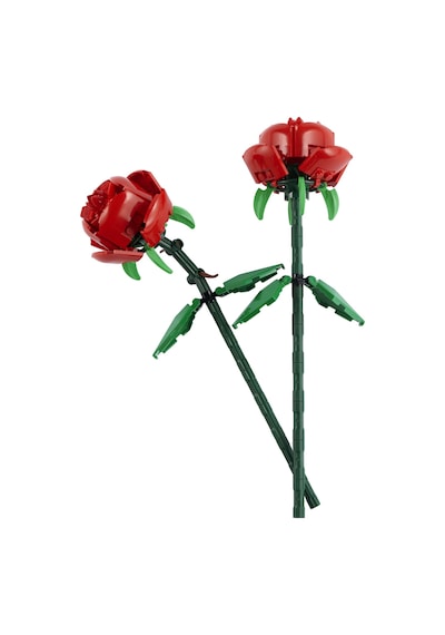 LEGO® Botanicals Gül 40460 – Yetişkinler için Uzunluğu Ayarlanabilen, 2 Gül İçeren Dekoratif Çiçek Modeli Yapım Seti (120 Parça)