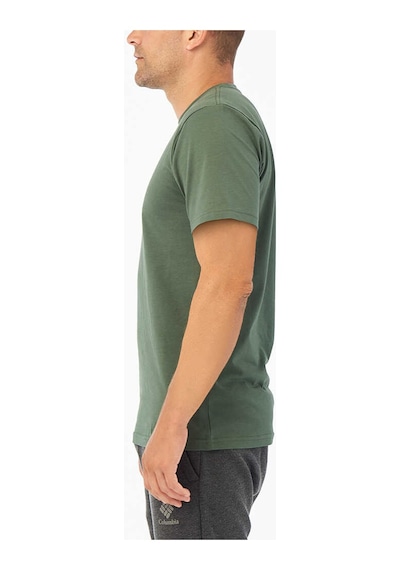 Columbia CSC M Basic Logo Brushed Erkek Kısa Kollu T-Shirt Yeşil