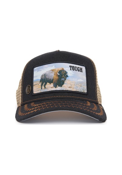 Goorin Bros. Model No 7ou9h Bufallo Figürlü Şapka 101-1145 Siyah