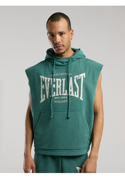 Everlast Authentic Boxing Oversize Koyu Yeşil Kolsuz Erkek Sweatshirt Koyu Yeşil