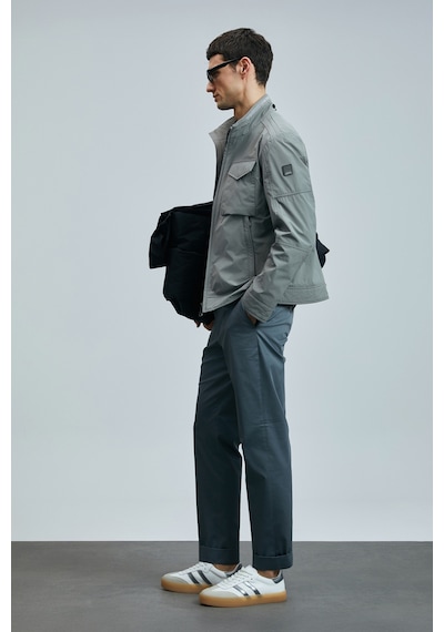 Lufian Plus Smart Erkek Chino Pantolon Slim Fit Yeşil Yeşil 111190339100600 Yeşil