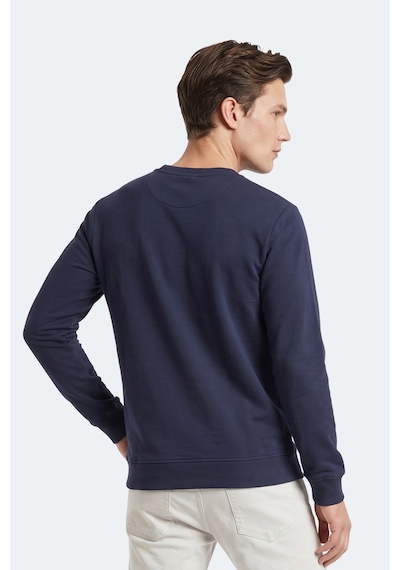 Slazenger Garret Erkek Lacivert Sweatshırt
