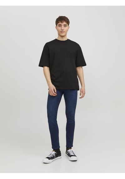 Jack & Jones Erkek Jjiglenn Jjoriginal Mf 775 Dar Kesim Kot Pantolon 12237358 Mavi
