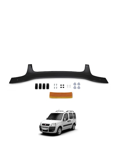 Fiat Doblo 2000-2005 Arası Kaput Rüzgarlığı Maskesi Kalın Parlak