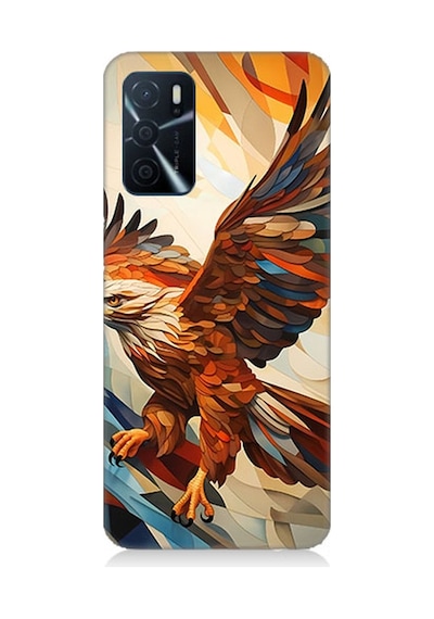 Oppo A16 Uyumlu Silikon Kılıf Uçan Savaşçı Kartal