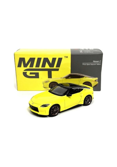 Mini GT 1:64 Nissan Z Proto Spec 2023 Ikazuchi Yellow