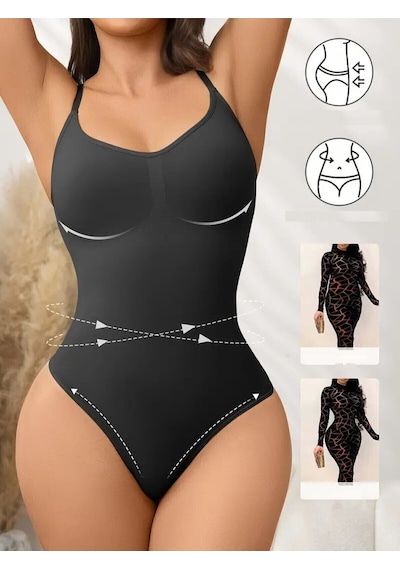 Mistirik Mimola Model 3 Bölge Etkili Örmekumaş Yapılı String Body Siyah Renk042 Siyah