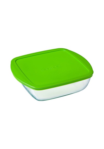 Pyrex 211P000 Kare Saklama Kabı 1 L Çok Renkli