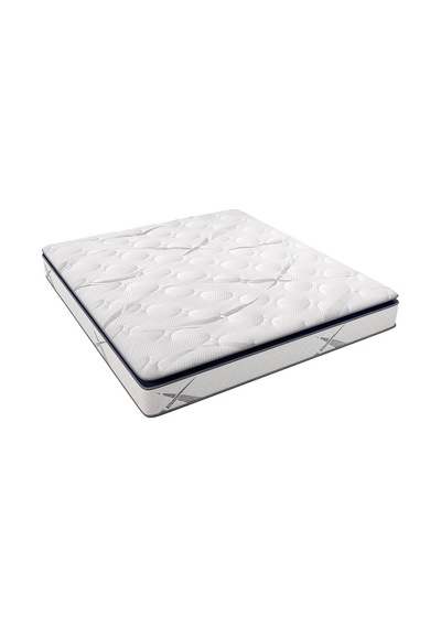 Aksviva Aqualis Çift Kişilik Pedli Paket Yaylı Yatak 30 Cm BEYAZ