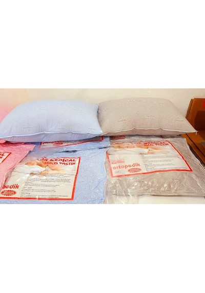 2li Set Lüx Medikal Ortopedik Visco Dolgulu Yastık 50x70 Çok Renkli