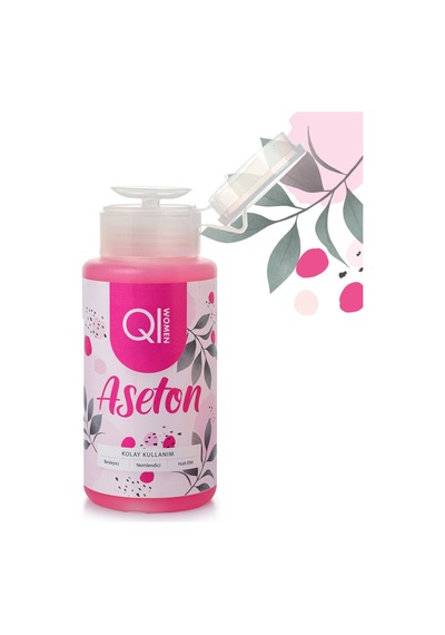 Besleyici Oje Çıkarıcı Pompalı Aseton 200ml