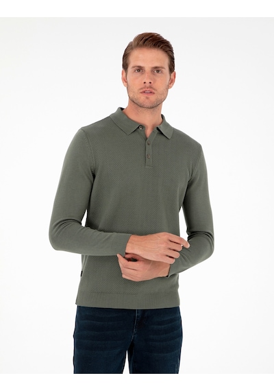 Pierre Cardin Erkek Gri Kazak /triko 50300506-vr210 Gri